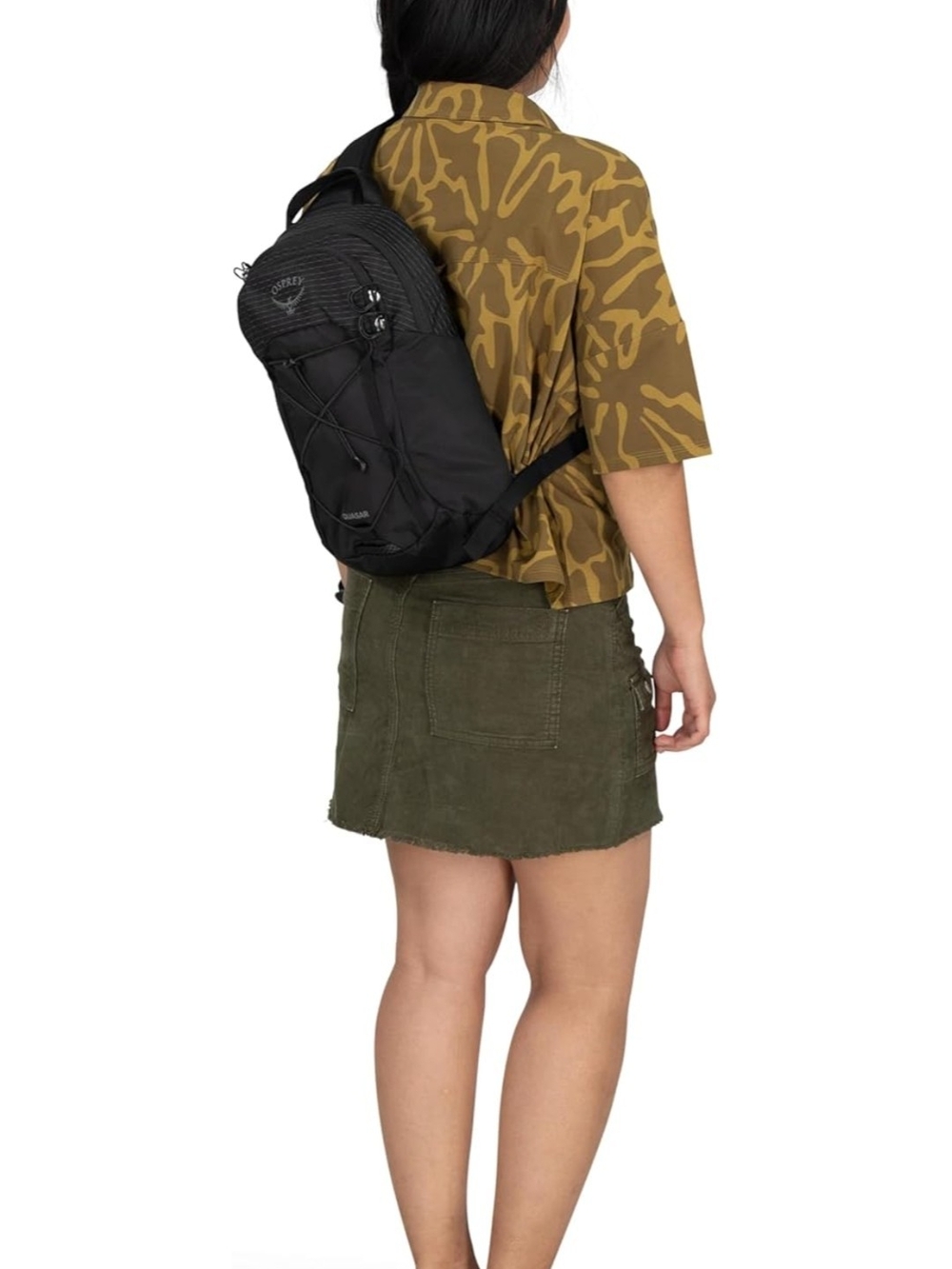 Osprey Quasar Unisex Fit 6L Everyday Sling Bag - Black (NWT) - Picture 3 of 8